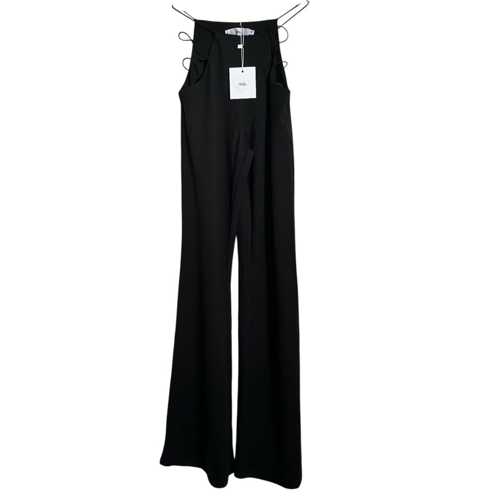 Adika NEW open string side party date night revealing fun stretch pant
